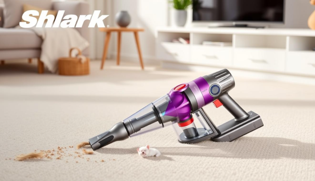 Multiple Shark cordless vacuum models displayed, showcasing their varying suction power capabilities.